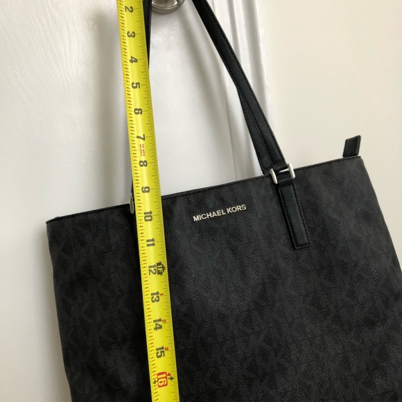 Michael Kors Large Black Grey Tote - Picture 8 of 8